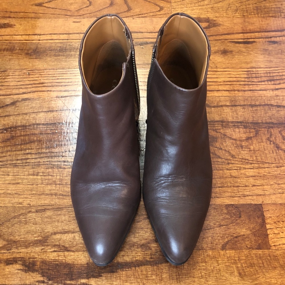 Coach Leather Montana Bootie